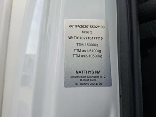 Mercedes-Benz Atego 2020 - 1523 / THERMOKING T560R / 201691 KM / LAMBERET ISOLATED COOLBOX 7MTR / PLATFORM 1500KG / TUV:06-11-2026 / TOP CONDITION / AUTOMATIC / EURO-6 / 2020 obrazek 36
