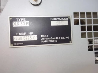 DAF LF 55.250 2003 - METZ 30 meter afbeelding 22