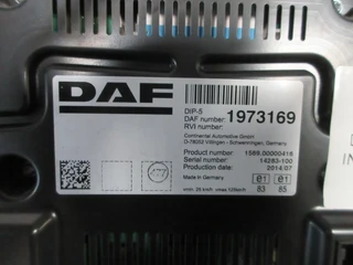 DAF - 1973169 INSTRUMENTENPANEEL DAF XF CF EURO 6 afbeelding 3 miniatuur