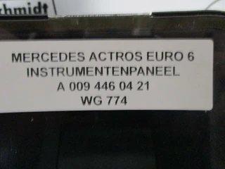Mercedes-Benz - A 009 446 04 21 INSTRUMENTENPANEEL EURO 6 zdjęcie 3 miniatura