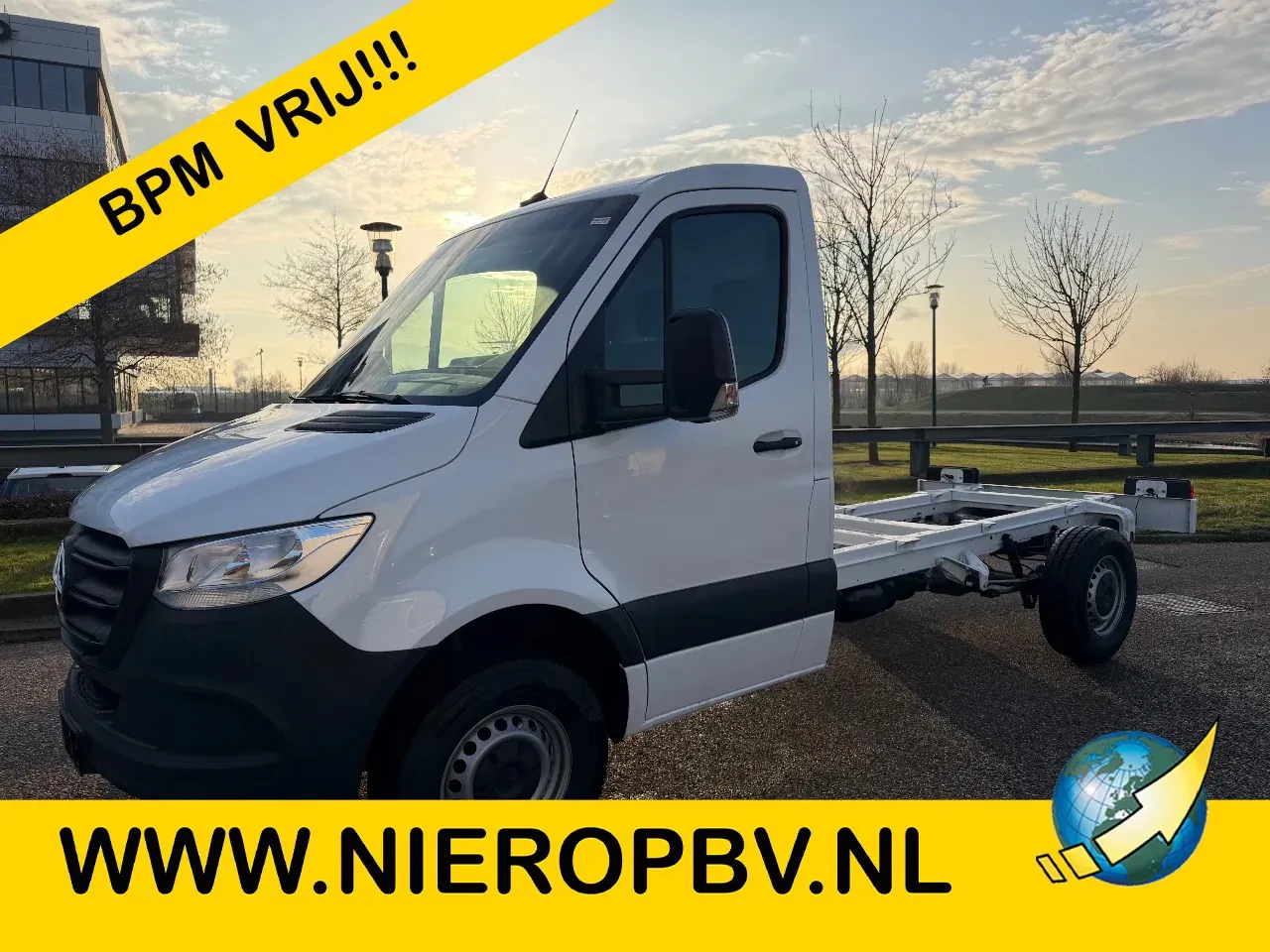 Mercedes-Benz Sprinter 2024 - 315CDI Chasi Cabine ( 3,66 Wielbasis ) Automaat Airco Cruisecontrol BPM VRIJ immagine 1