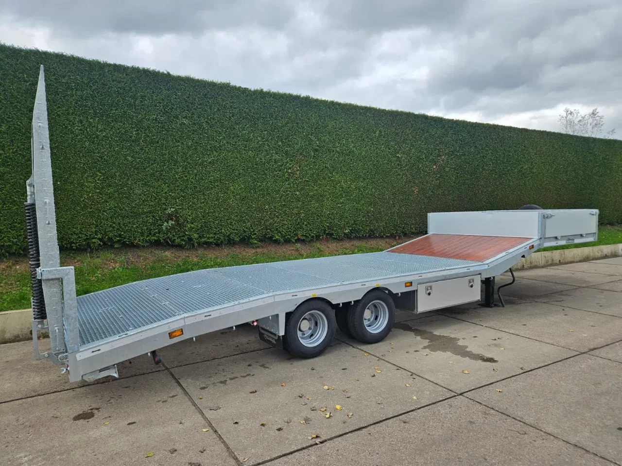 Veldhuizen 2025 - 9,7-tons Semi-dieplader oplegger 8,5 m. afbeelding 1