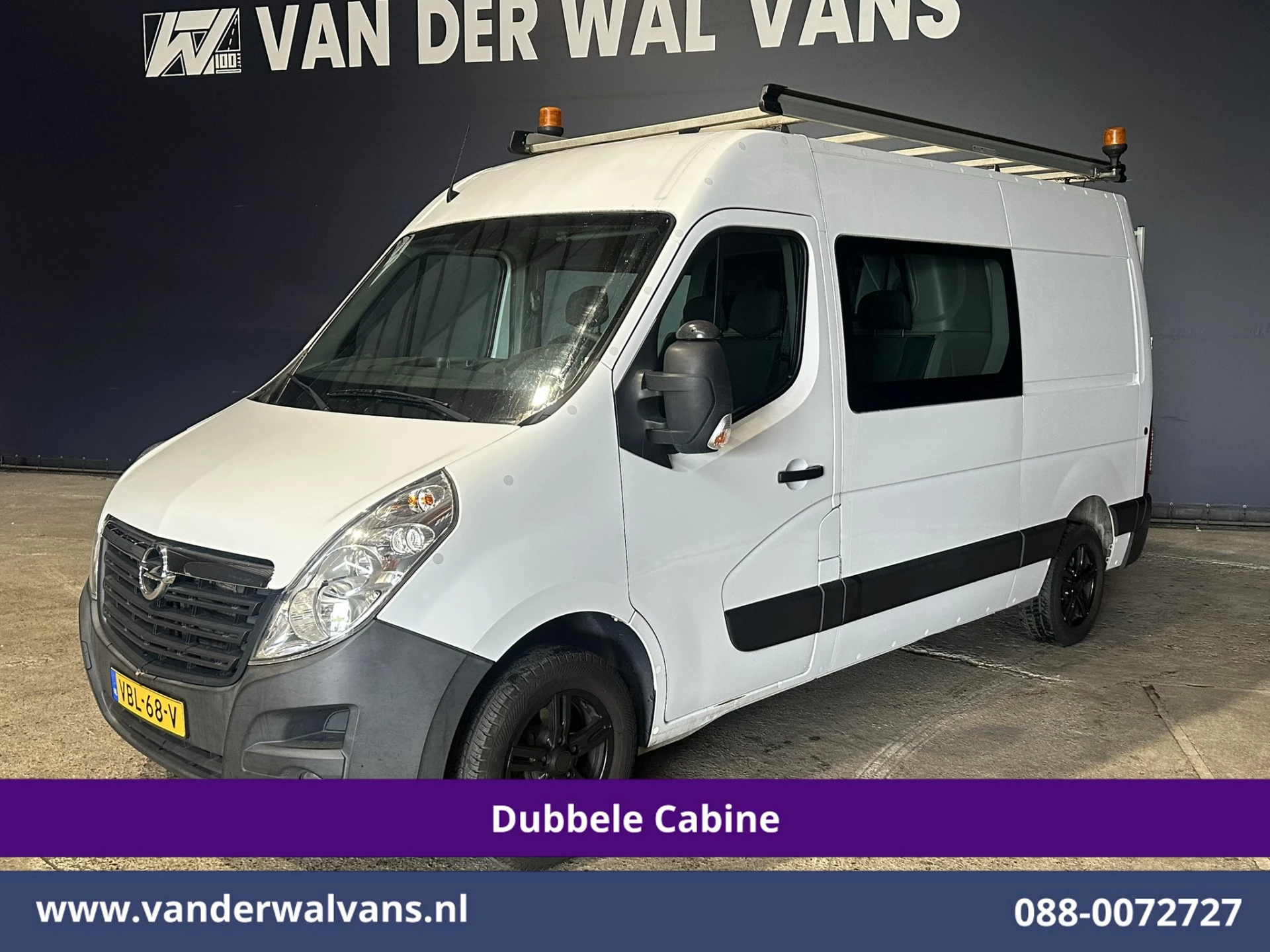 Opel Movano 2019 - 2.3 Turbo 146pk L2H2 Dubbele cabine Euro6 Airco | Imperiaal | Omvormer | 2500kg Trekhaak | LM velgen image 13
