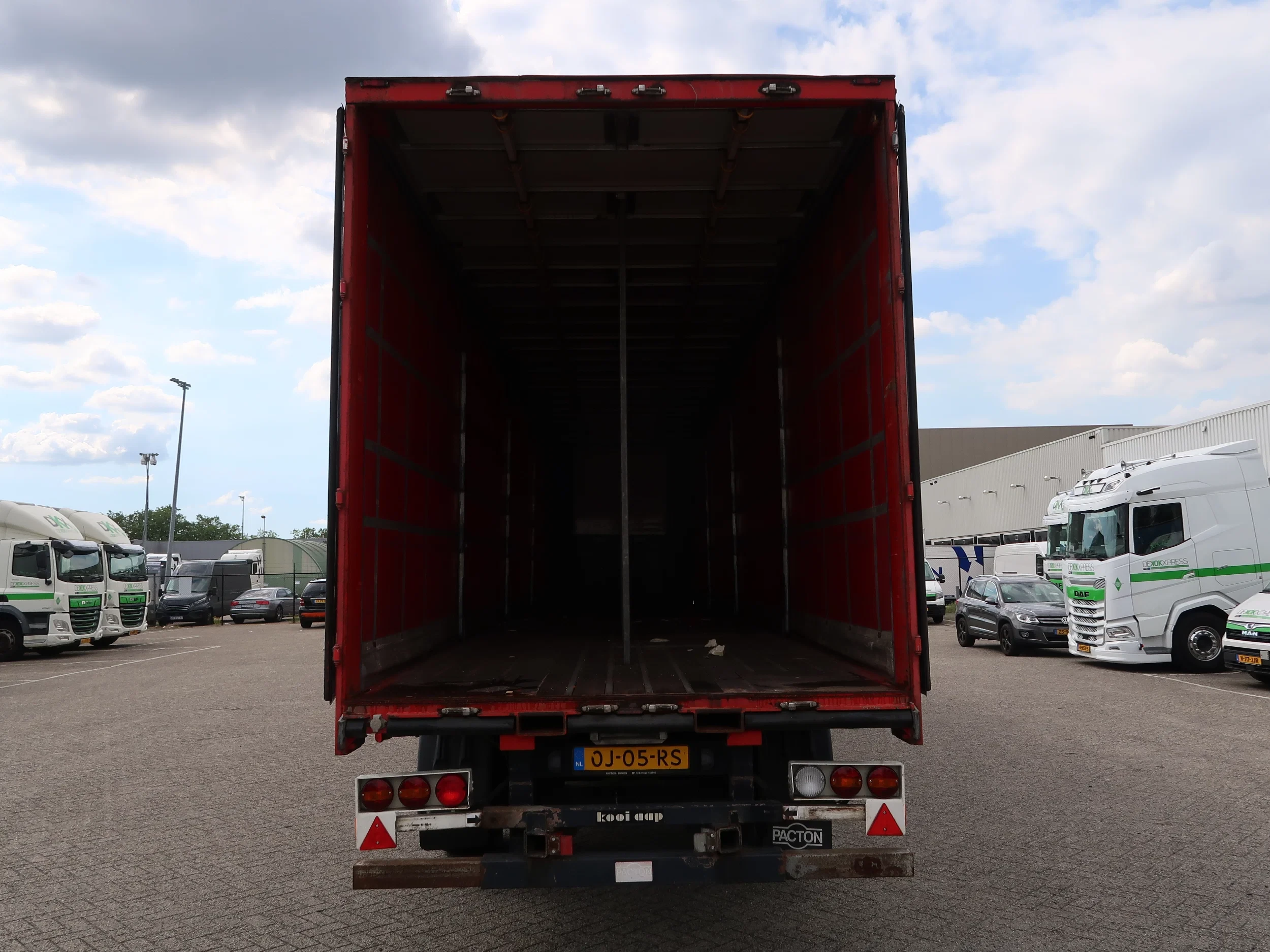 Pacton B3-001 2007 - O4, Lift & Lenkachse BPW, Staplerhalter, 4 Units, TUV, NL Trailer TOP! afbeelding 10
