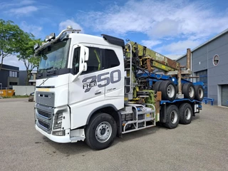 Volvo FH 2016 - 16.750 / LOGGING TRUCK / 6X4 / VEB+ / RETARDER / 2XBIG AXLE / FRIEDERICH 281SL / 9 METER / 596187 KM / 3AXLE DOLLY / 9TON BPW AXLES / AUTOMATIC / EURO-6 / 2016 bild 10