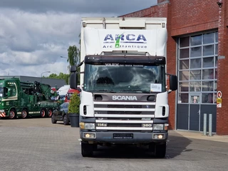 Scania G 2002 - 114G - 8X4 - 3 deck - double ramp - steel / air afbeelding 3 miniatuur