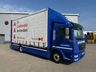 MAN TGL 2011 - E / 100% ELECTRIC / ONLY:65724 KM / 150KW / NL MOVING TRUCK / LOADING PLATFORM / 3SEATS / ALCOA / AUTOMATIC / 2011 afbeelding 2 miniatuur