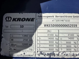 Krone N/A 2015 - SD NL TRAILER   50 x IN STOCK imagem 19