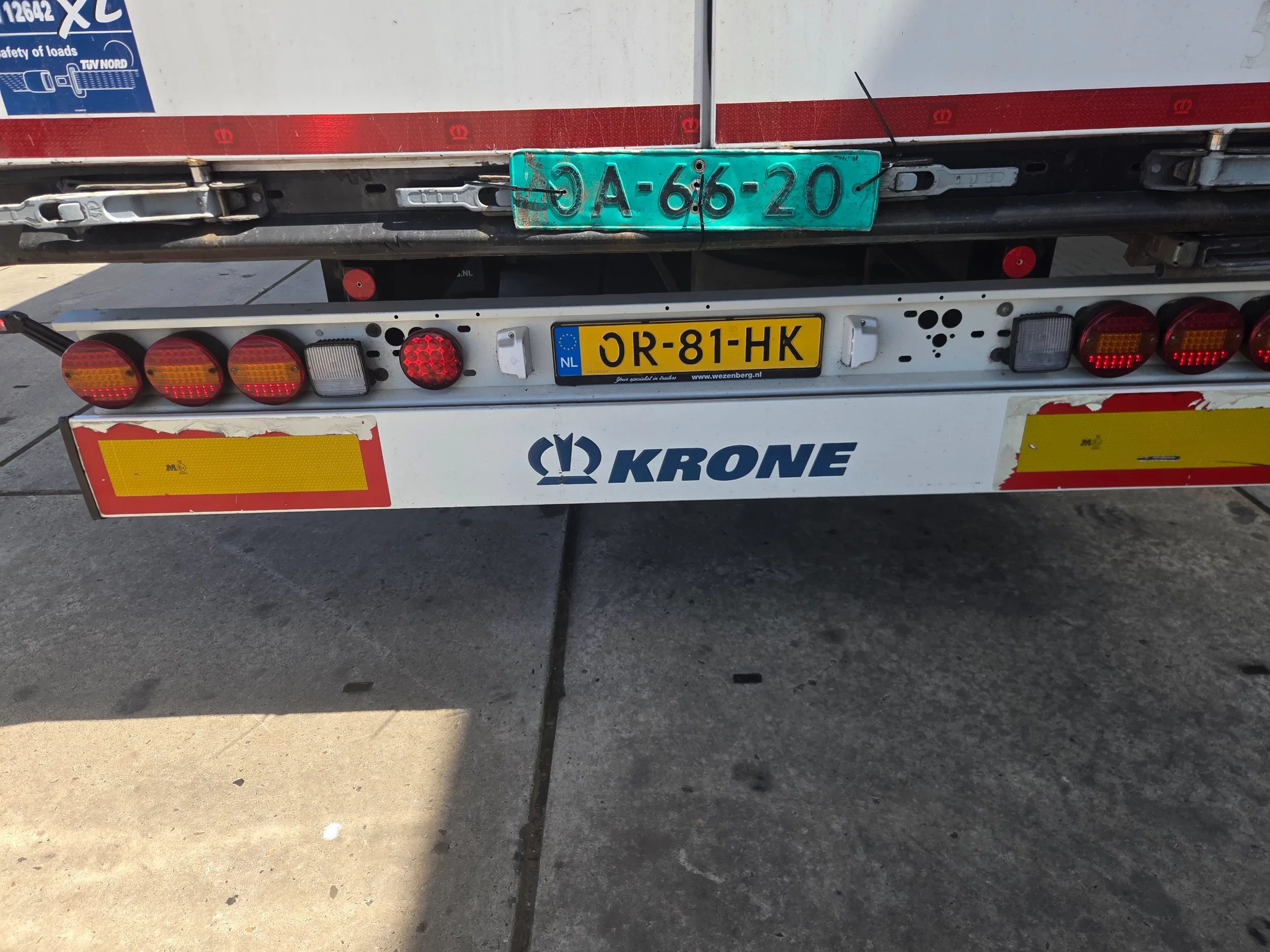 Krone 2018 - SD 3 as schuifzeil tromelremmen, hardhouten vloer, deuren, Bpw afbeelding 10