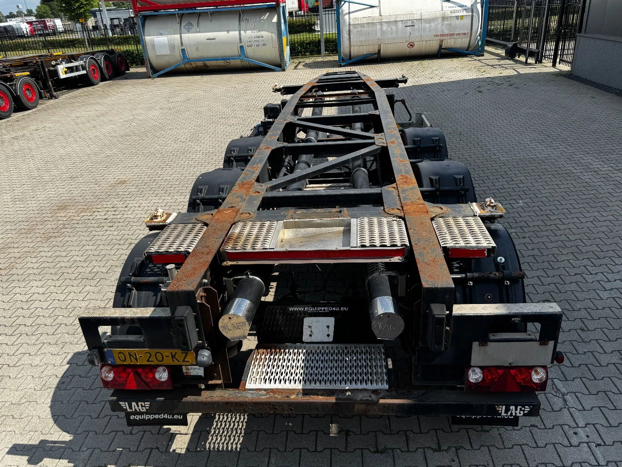 LAG 2014 - 20FT / BPW / NL chassis afbeelding 7