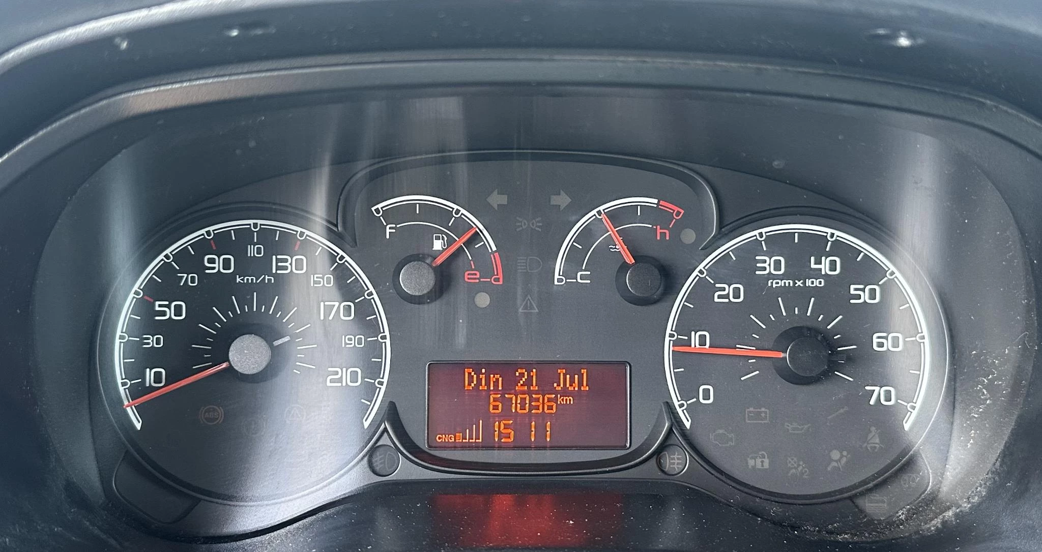 Fiat Doblò 2013 - Cargo 1.4 T-Jet Natural Power Maxi afbeelding 13