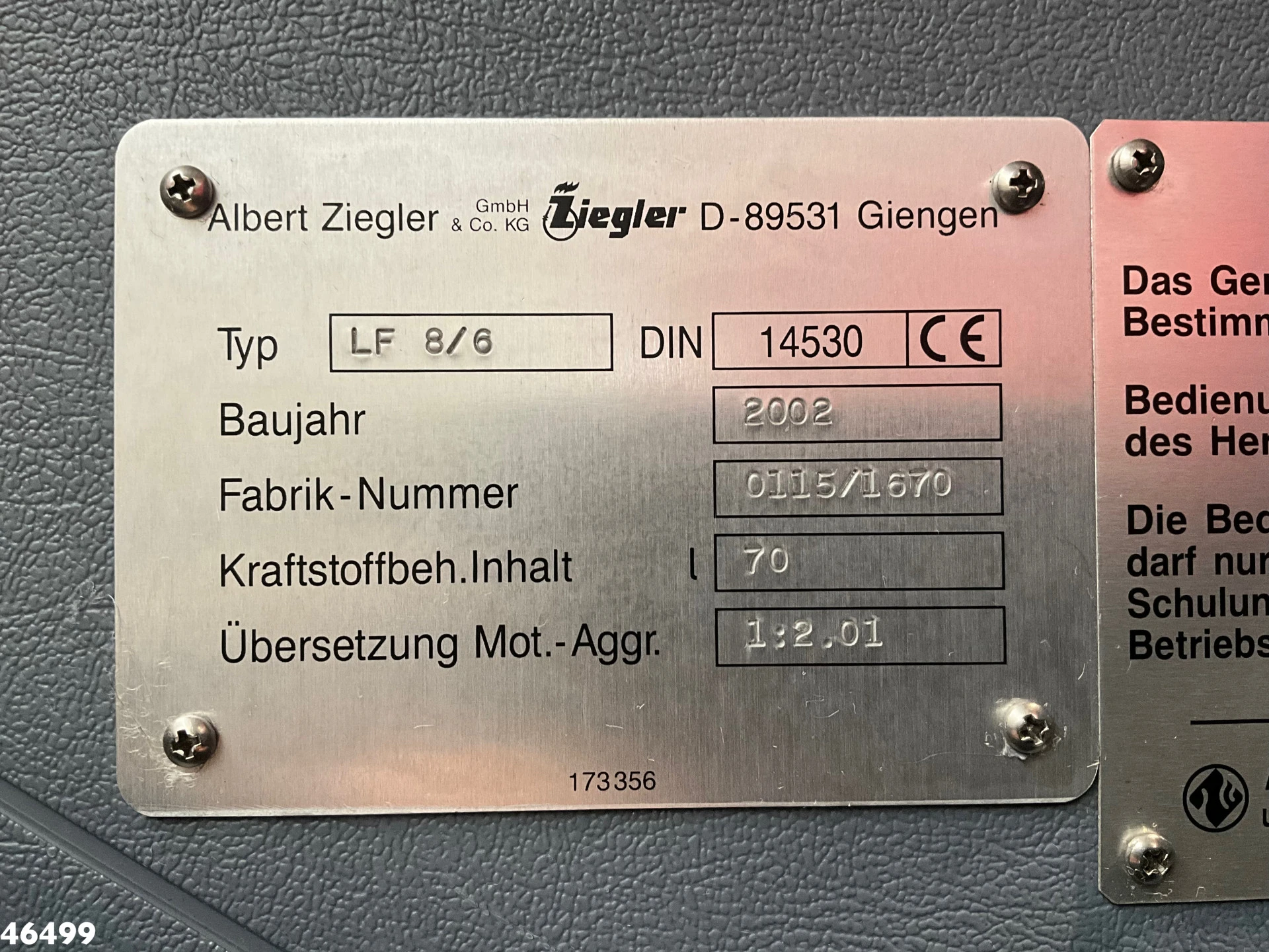 Mercedes-Benz Atego 2002 - 918 4x4 ZIEGLER Brandweer / materiaalwagen Just 17.693 km! afbeelding 29