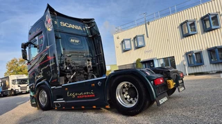Scania S 2017 - S580 V8 NGS - 4x2 - full air - retarder - alcoa afbeelding 3 miniatuur
