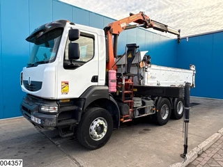 Renault 2008 - Kerax 410 Dxi 6x4, Palfinger, Tri-benne, Retarder, Remote afbeelding 3 miniatuur