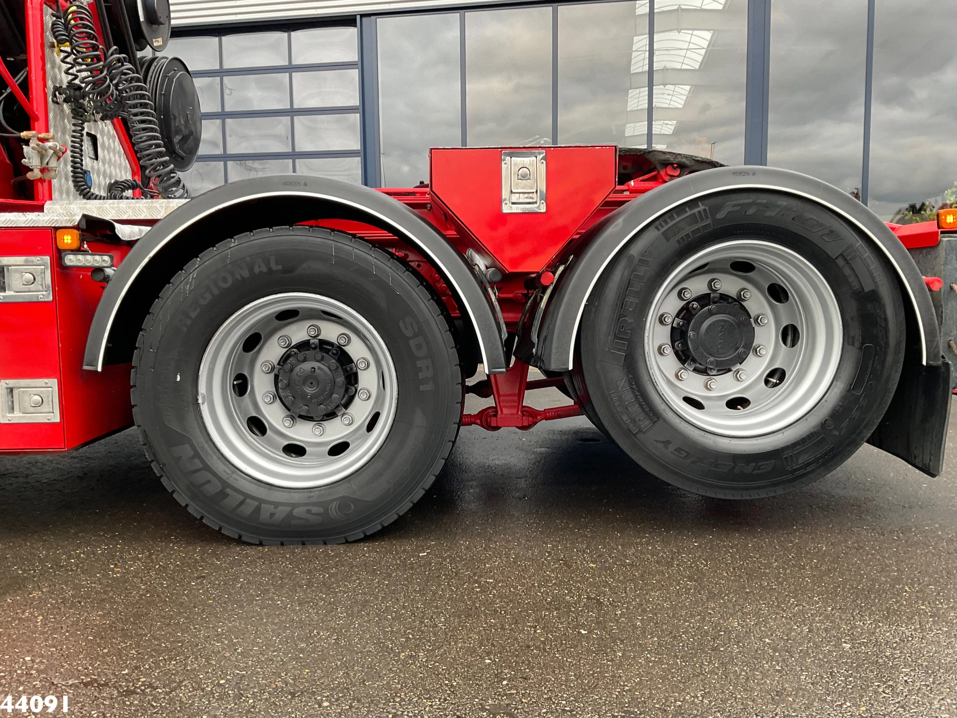 MAN TGX 2020 - 28.510 HMF 50 Tonmeter laadkraan + Fly-Jib Bild 10