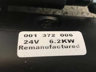 Mercedes-Benz N/A - A 0041519401-0041518801-0041519501 STARTER 81392001 24V/6.2KW REMANUFACTURED ACTROS MP1/2/3 immagine 4