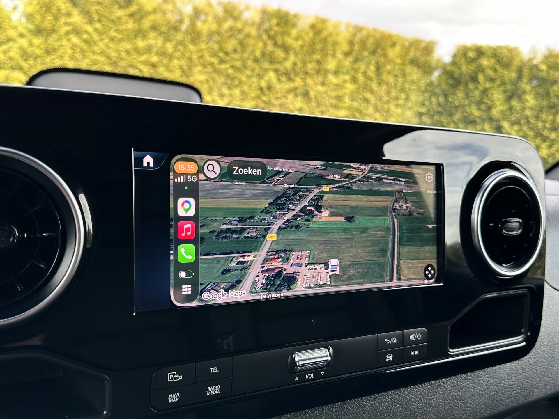 Mercedes-Benz Sprinter 2024 - 317 CDI 9G-TRONIC RWD / L2H2 / FACELIFT / TREKHAAK 3.5T / CAMERA / BLINDSPOT / DISTRONIC / ADAPTIVE CRUISE / ECC / STOELVERW.......ZEER COMPLEET immagine 14