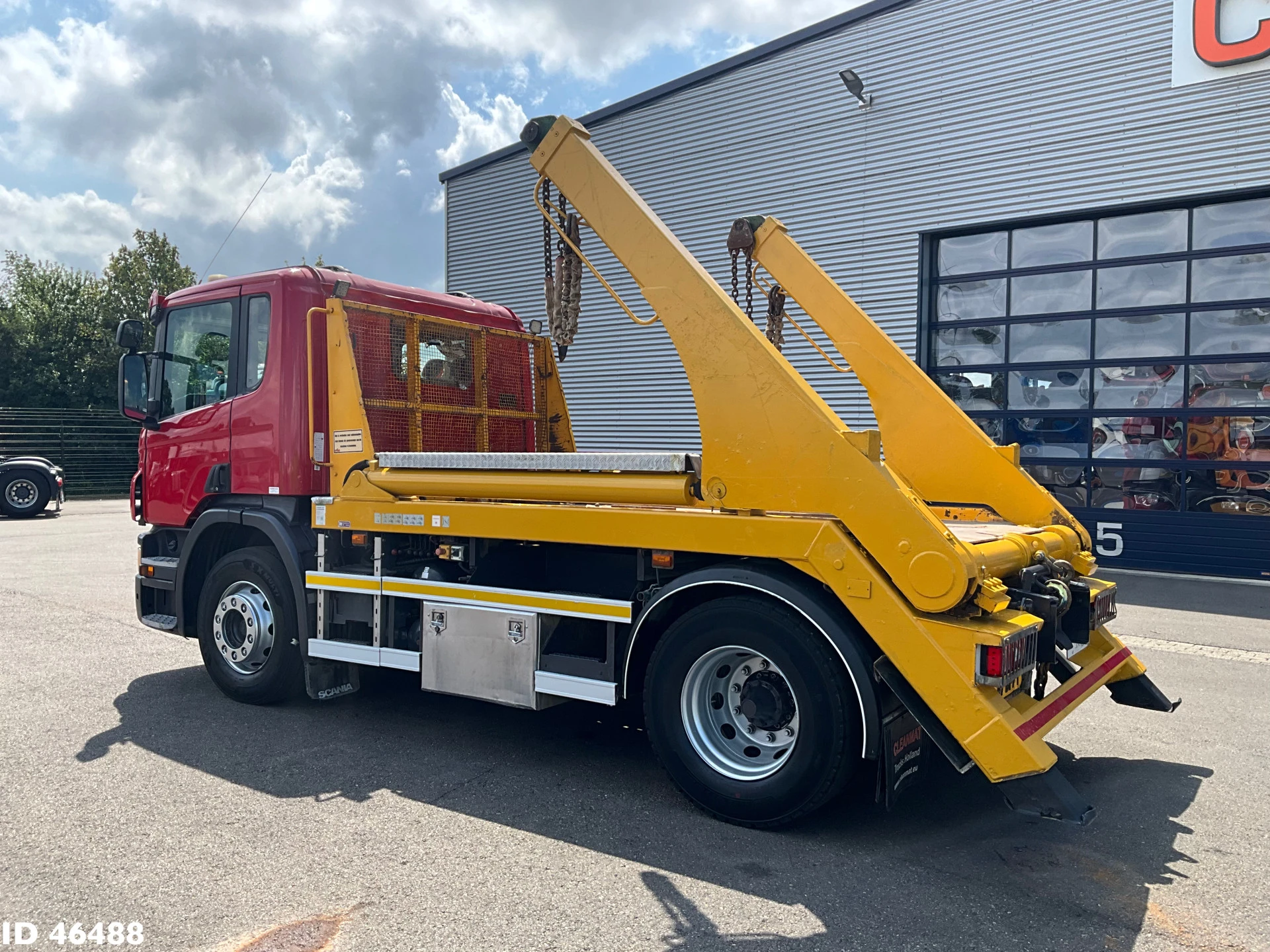 Scania P 2015 - 320 Euro 6 Hyvalift 14 Ton portaalarmsysteem afbeelding 5