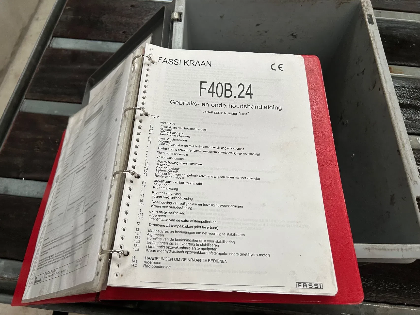 kuiper 2011 - Aanhanger wipkar 8 TON MET KRAAN FASSI zdjęcie 15