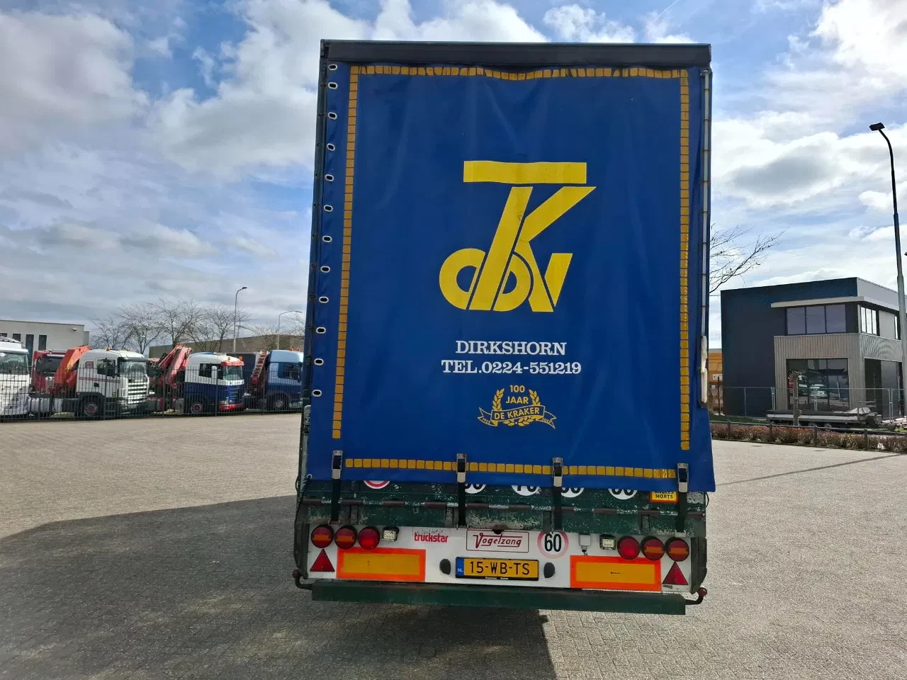 Vogelzang 2008 - VA-20 / NL TRAILER / TUV:19-05-2026 / 10TON BPW AXLES / ALCOA / 2008 afbeelding 5