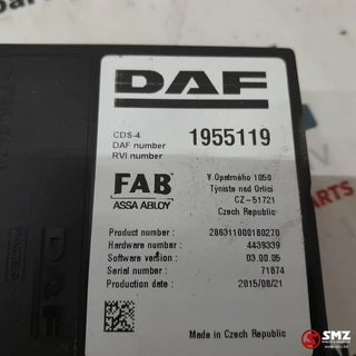 DAF N/A 2015 - Occ ECU CDS4 regeleenheid DAF bild 5