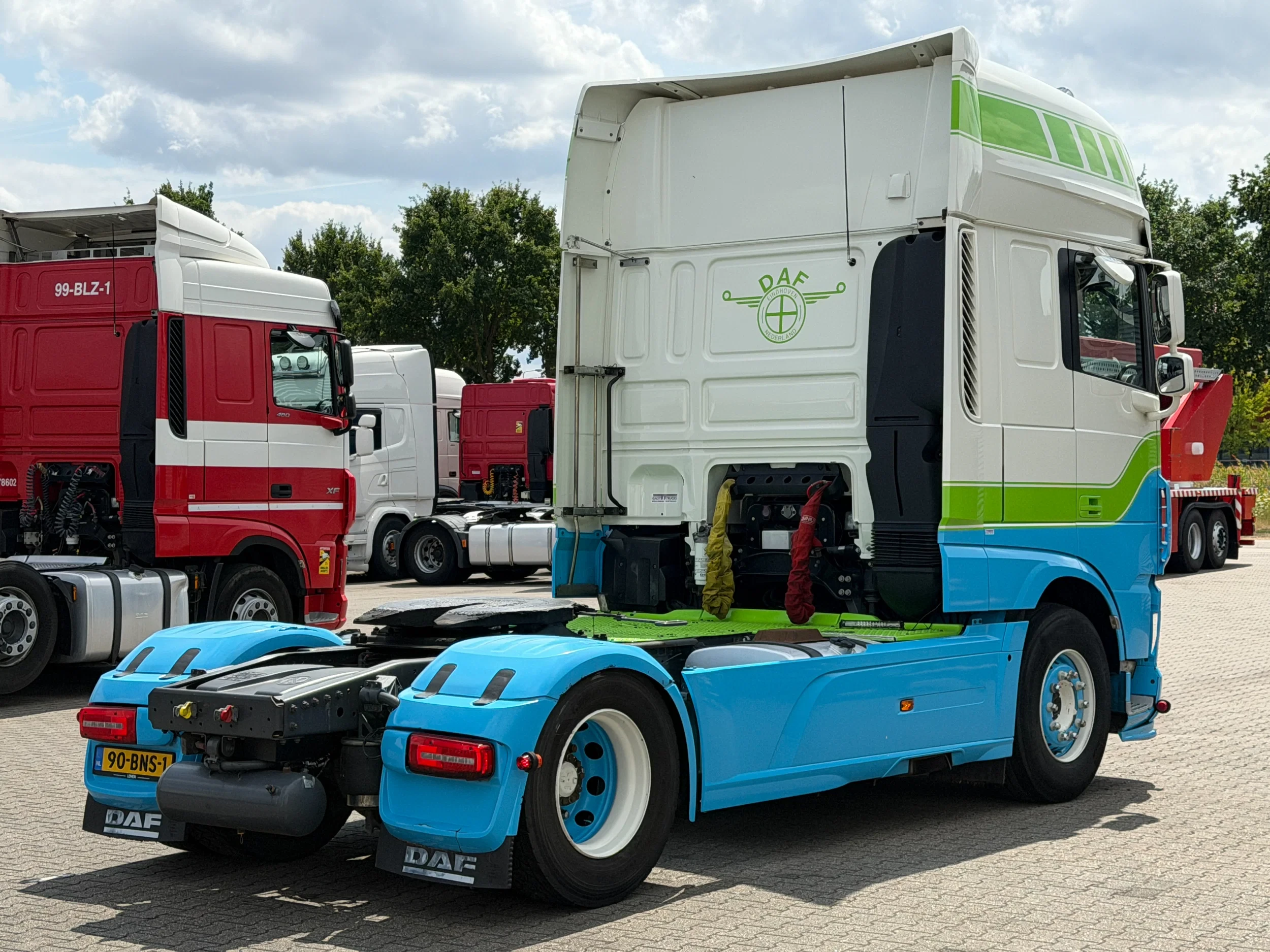 DAF XF480 2019 - SSC Euro 6D *Engine Problem* 2 Tank Full Spoiler afbeelding 3