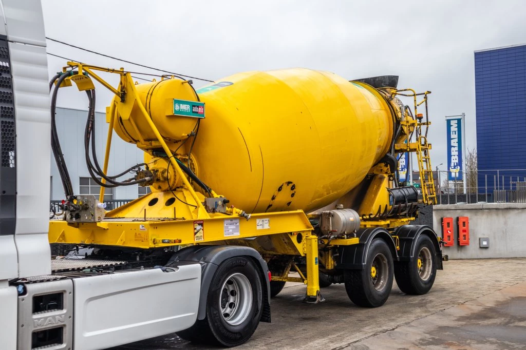IMER 2017 - BETON MIXER/MALAXEUR/MISCHER-10M3- STEERING AXLE zdjęcie 1