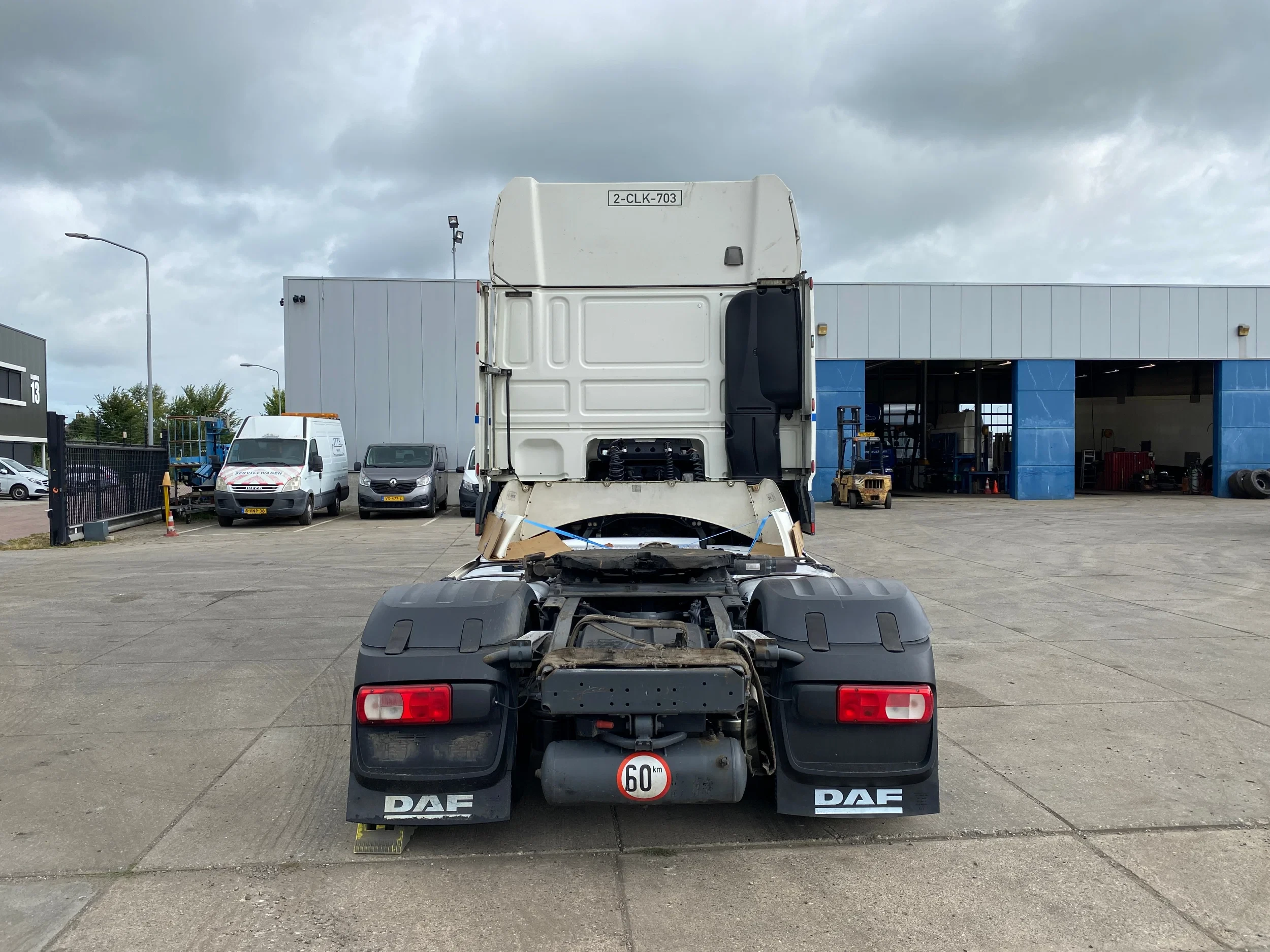 DAF XF 106.480 2018 - SSC / Damaged / 2x Tank / Full Spoilers afbeelding 5