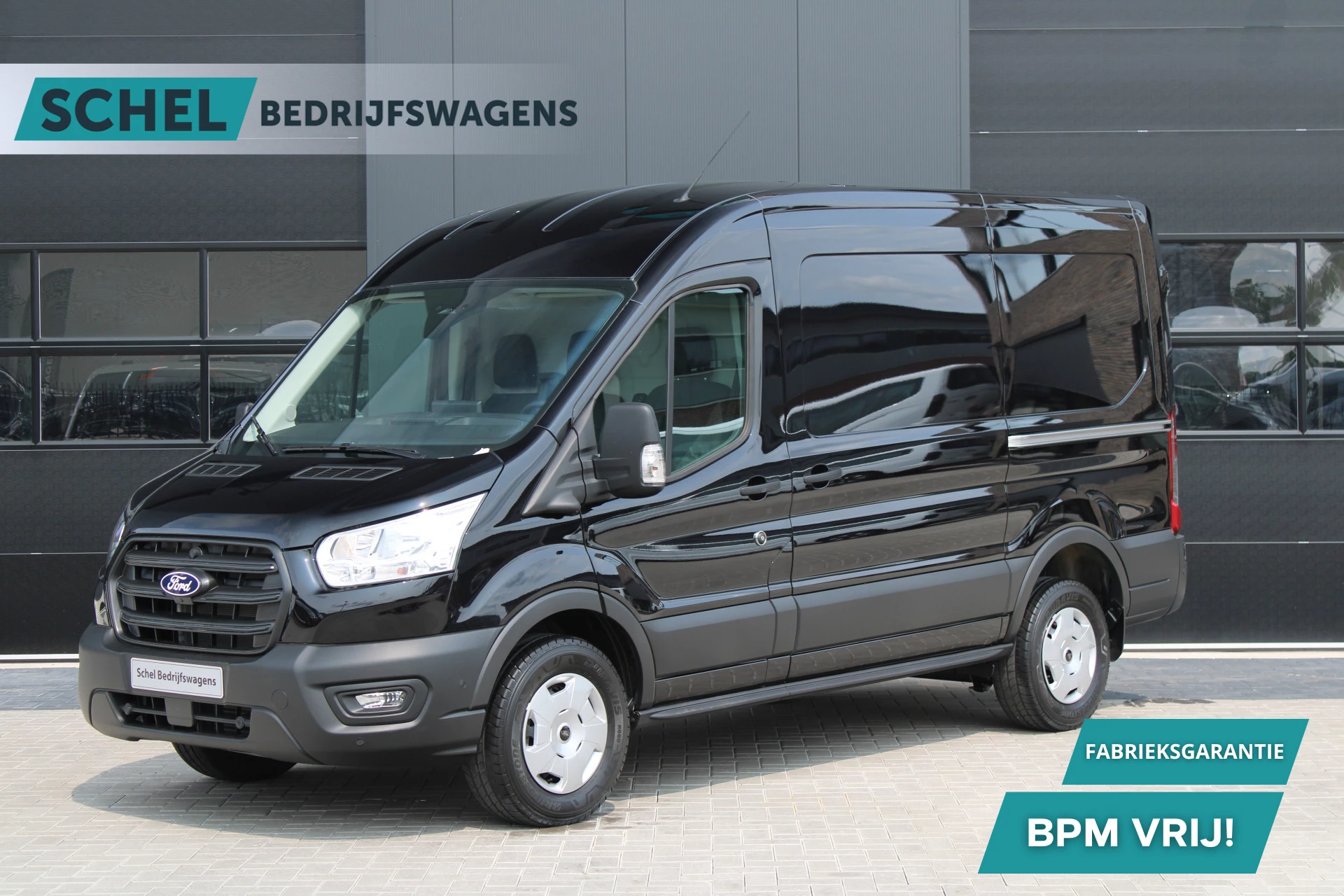 Ford Transit 2024 - 350 2.0 TDCI L2H2 Trend 130pk - Facelift - 2x Schuifdeur - Adaptive Cruise - Navigatie - Blind Spot - 360 Camera - Stoel - Stuurverwarming - Rijklaar afbeelding 1