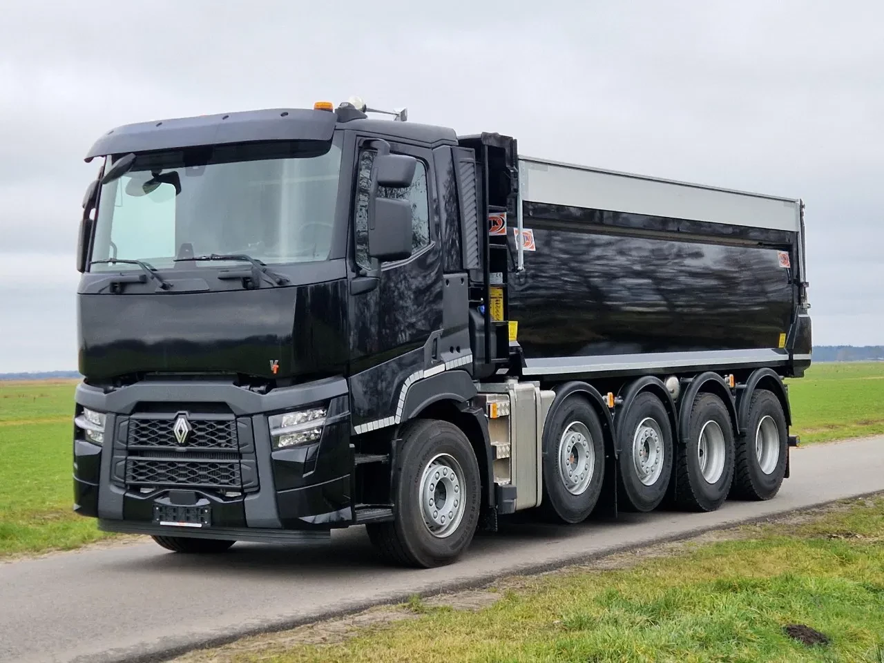 Renault C520 2026 - 10x4 Quadro 46-ton met AJK achterover kipper afbeelding 1