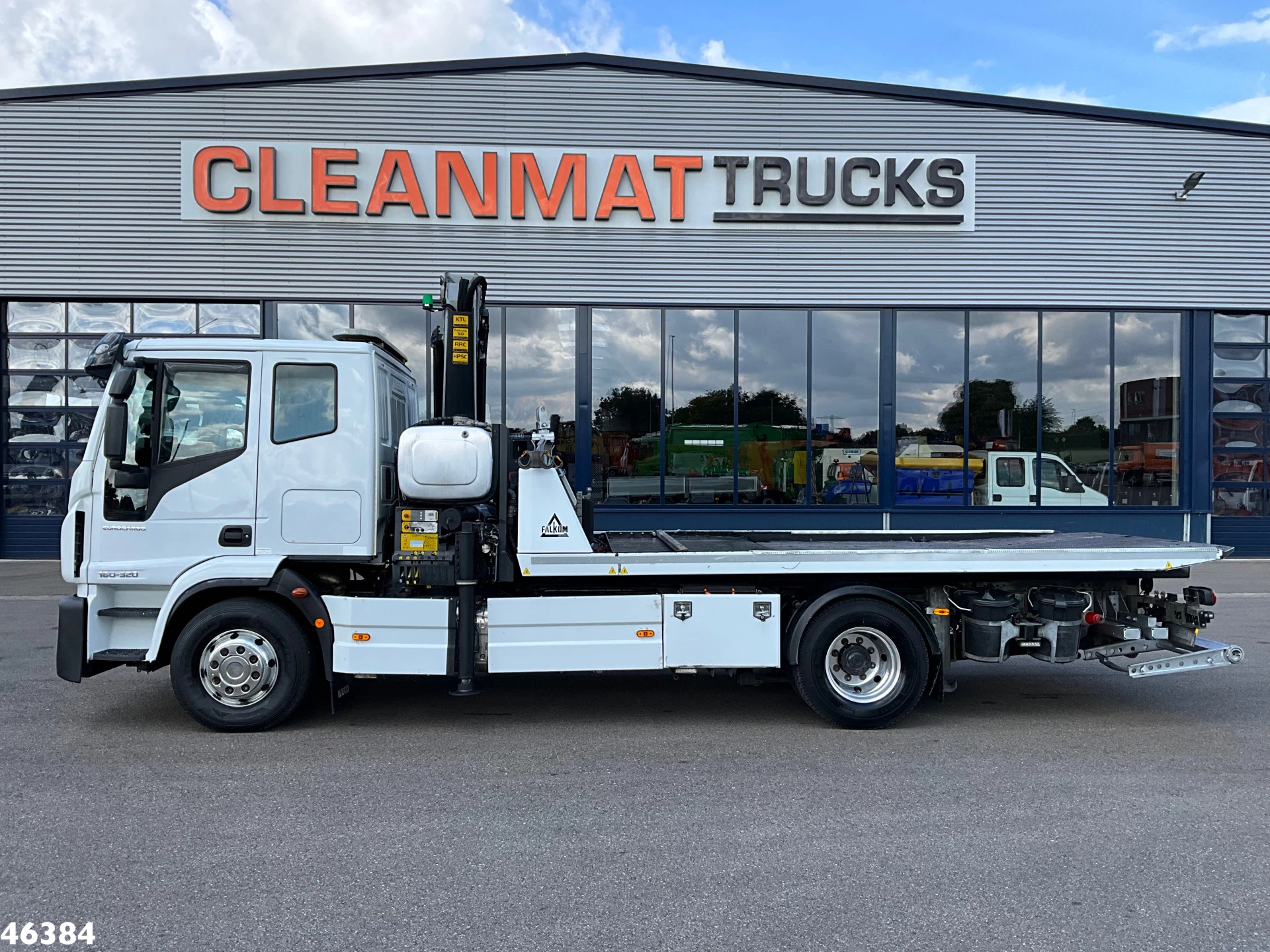Iveco Eurocargo 2019 - ML160E32 Euro 6 Falkom Abschlepp + Palfinger 19 Tonmeter laadkraan Bild 8