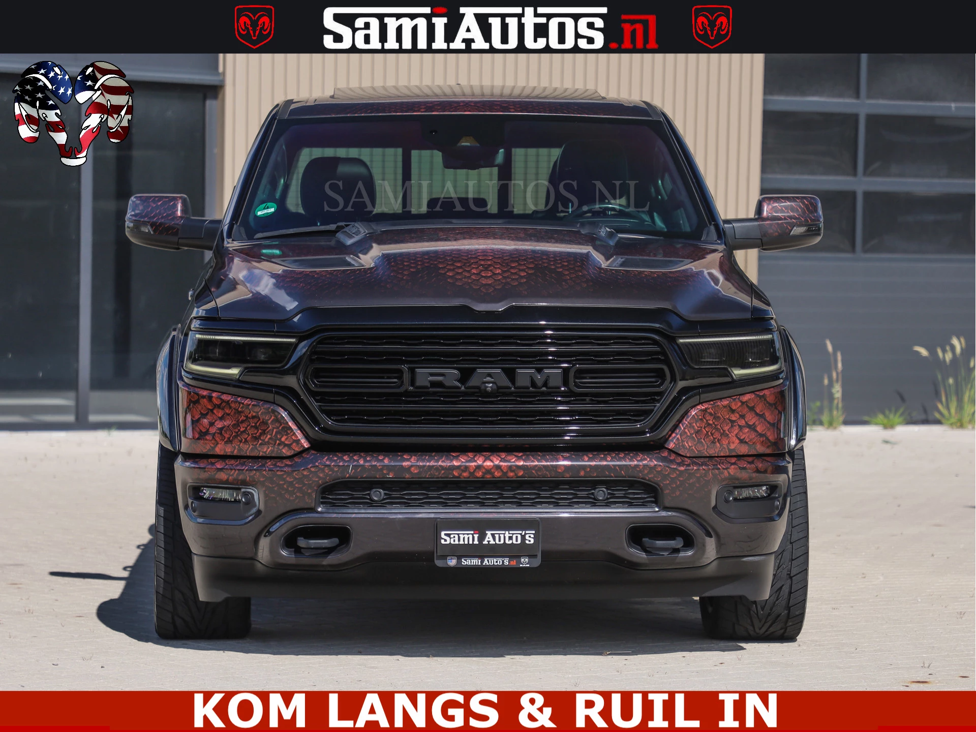 Dodge Ram Pick-Up 2023 - COBRA HULK PACK | 5.7 V8 402 PK | LIMITED EDITION | HUD | LUCHTVERING | BOM VOL | zdjęcie 39