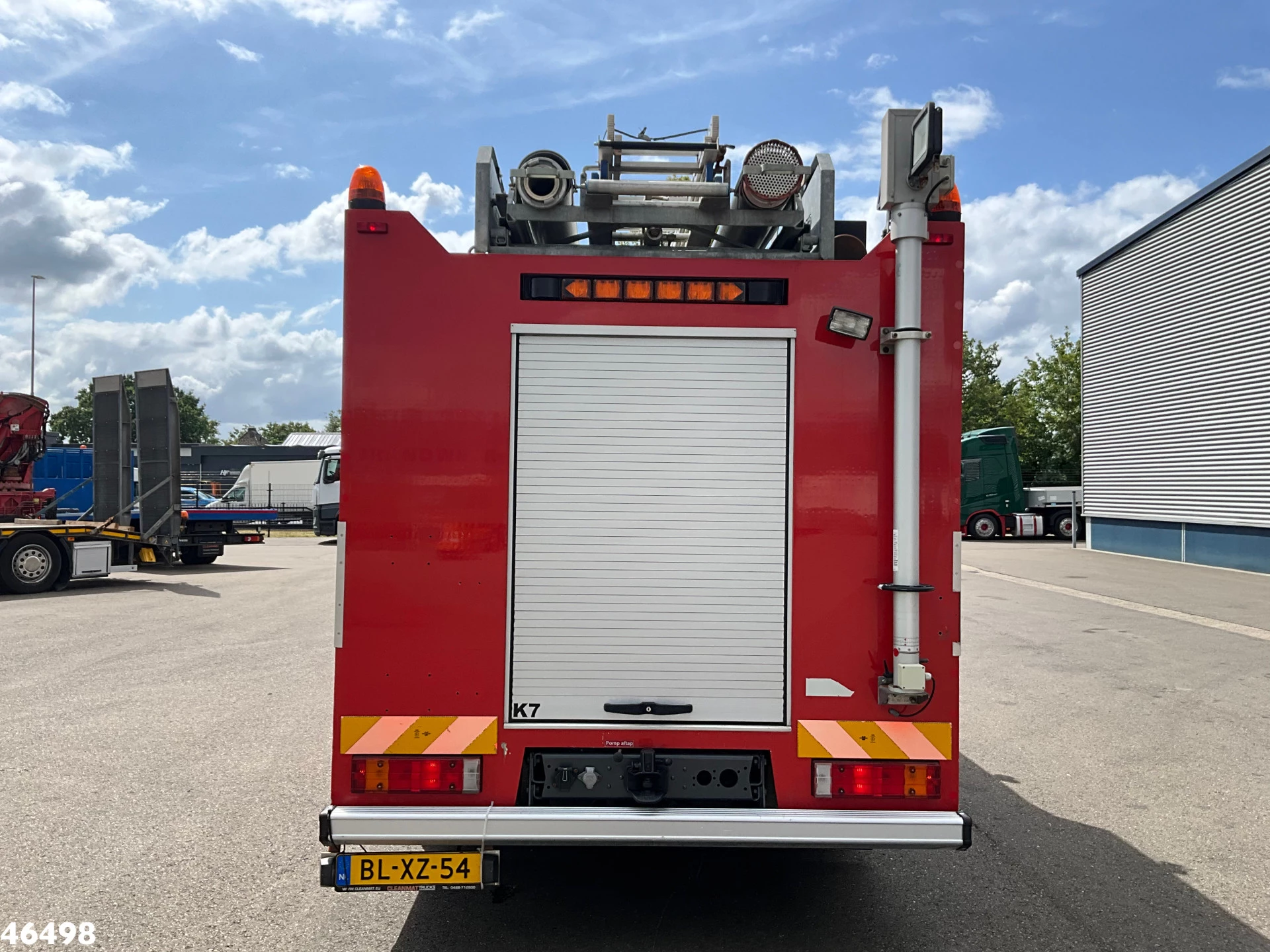 Mercedes-Benz Atego 2002 - 1425 Gemco Brandweer / materiaalwagen Just 76.486 km! afbeelding 8