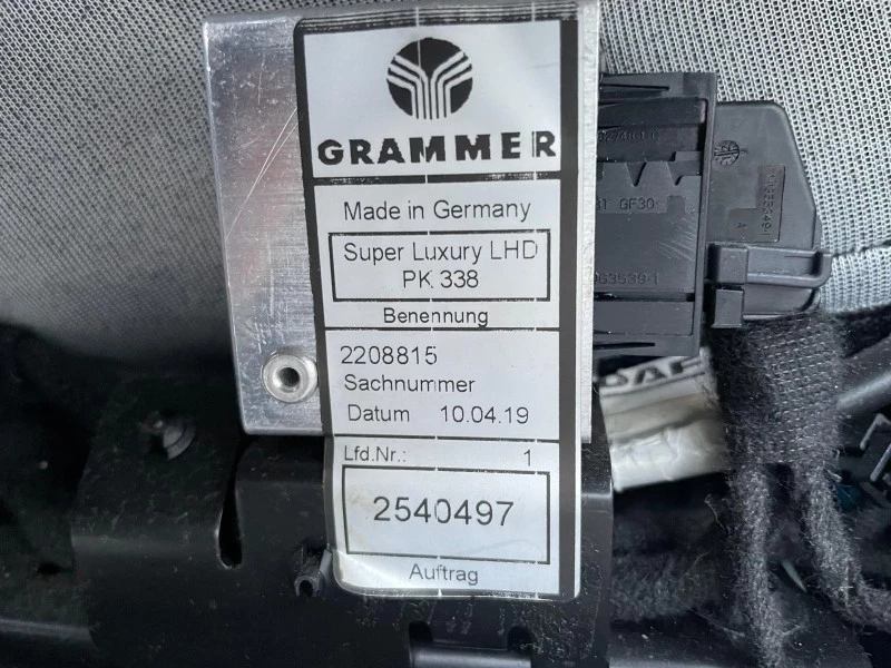 DAF - GRAMMER BESTUURDERSSTOEL SUPER LUXURY immagine 5