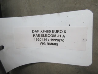 DAF XF 460 - 1930436/1999670 KABELBOOM J1A EURO 6 afbeelding 3 miniatuur