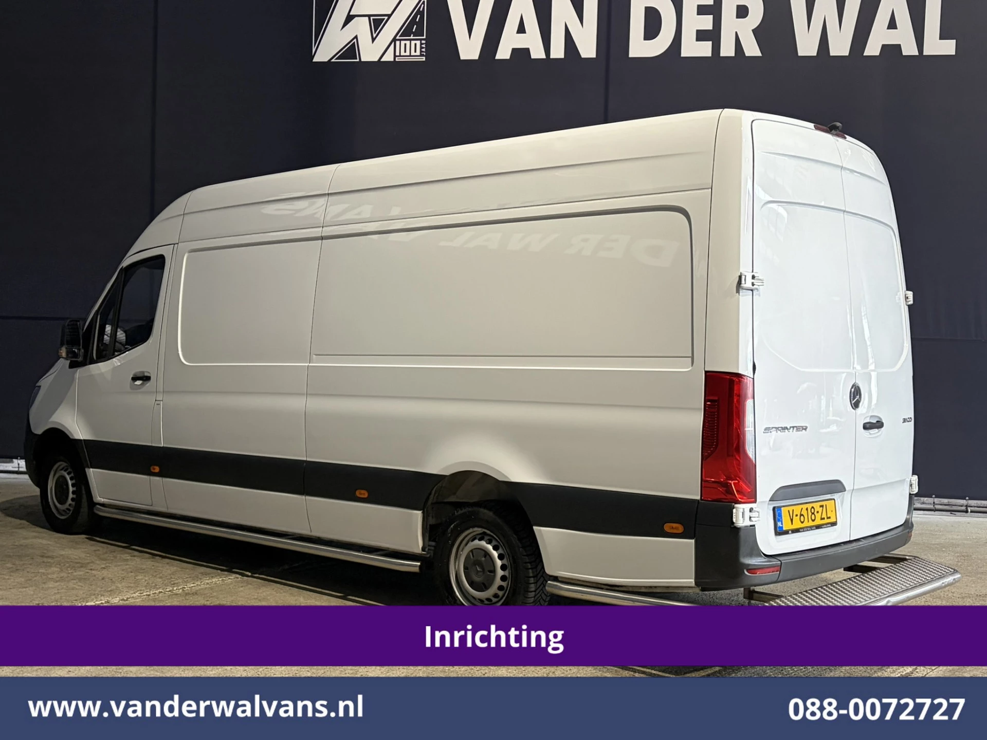 Mercedes-Benz Sprinter 2019 - Mercedes-Benz Sprinter 311 CDI Automaat L3H2 *PostNL inrichting* Euro6 Airco | Camera | Schappen immagine 9