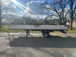 Bunk N/A 2014 - 7 TON BE vlakke oplegger met aluminium luiken obrazek 2