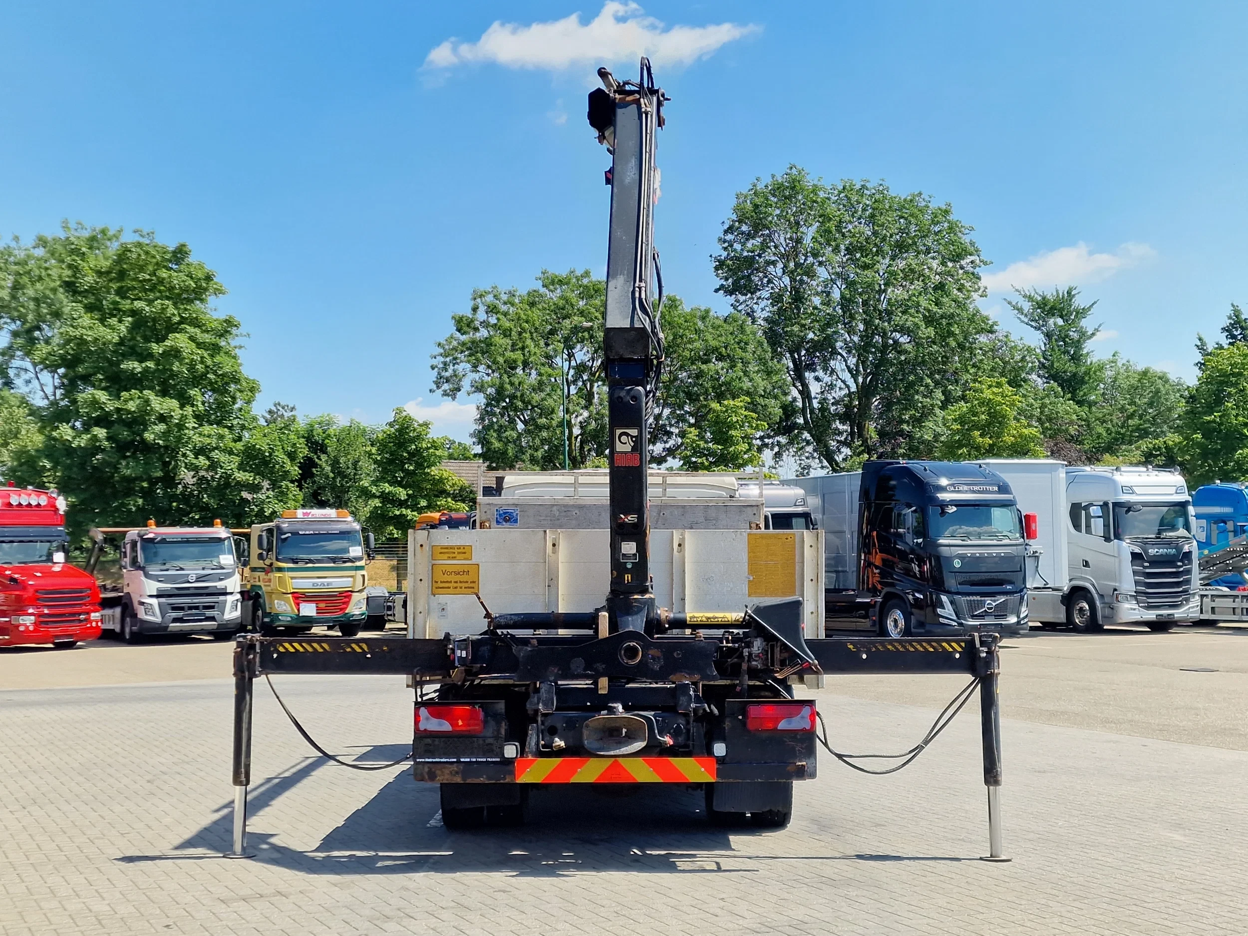 MAN TGL 2008 - 12.210 - HIAB 077 DUO Crane / Grua - Manual gearbox - Euro 4 zdjęcie 27
