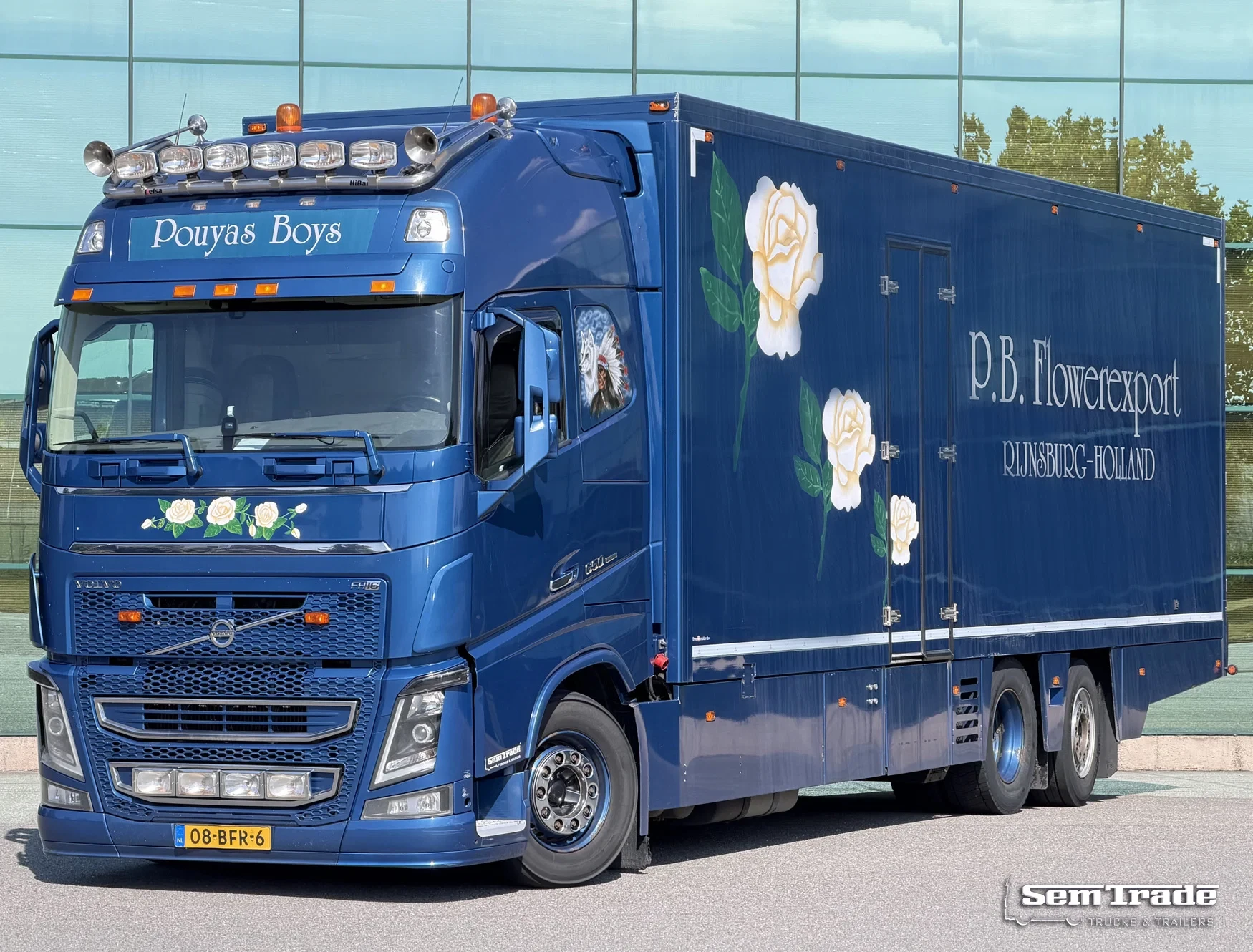 Volvo FH 2015 - 16.650 XL 6X2 FULL AIR FULL OPTIONS SIDE DOOR 925x247x280 CM INSIDE HOLLAND-TRUCK afbeelding 1