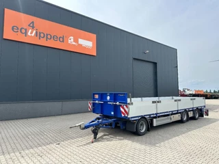 Floor N/A 2021 - zeer mooie AXD.330 3-assige aanhanger met alu zijborden, rongpotten, liftas, geschoopeerd, NL-aanhanger obrazek 2