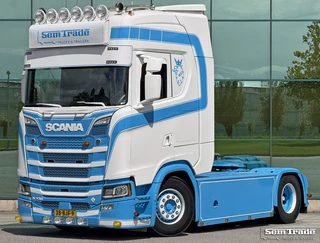 Scania S 2017 - S730 V8 NGS KING FULL OPTIONS SPECIAL INTERIOR SPECIAL SHOW TRUCK IN NEW CONDITION te koop