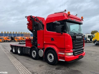 Scania R 2008 - R620 V8 8x4 Hiab 105 Ton/meter laadkraan + Fly-Jib! image 5