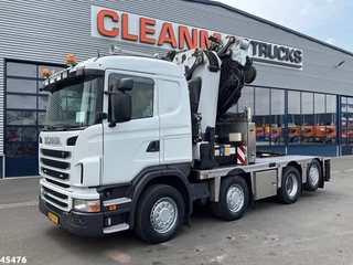 Scania G 2011 - 480 HMF 85 Tonmeter laadkraan + Fly-Jib bild 5