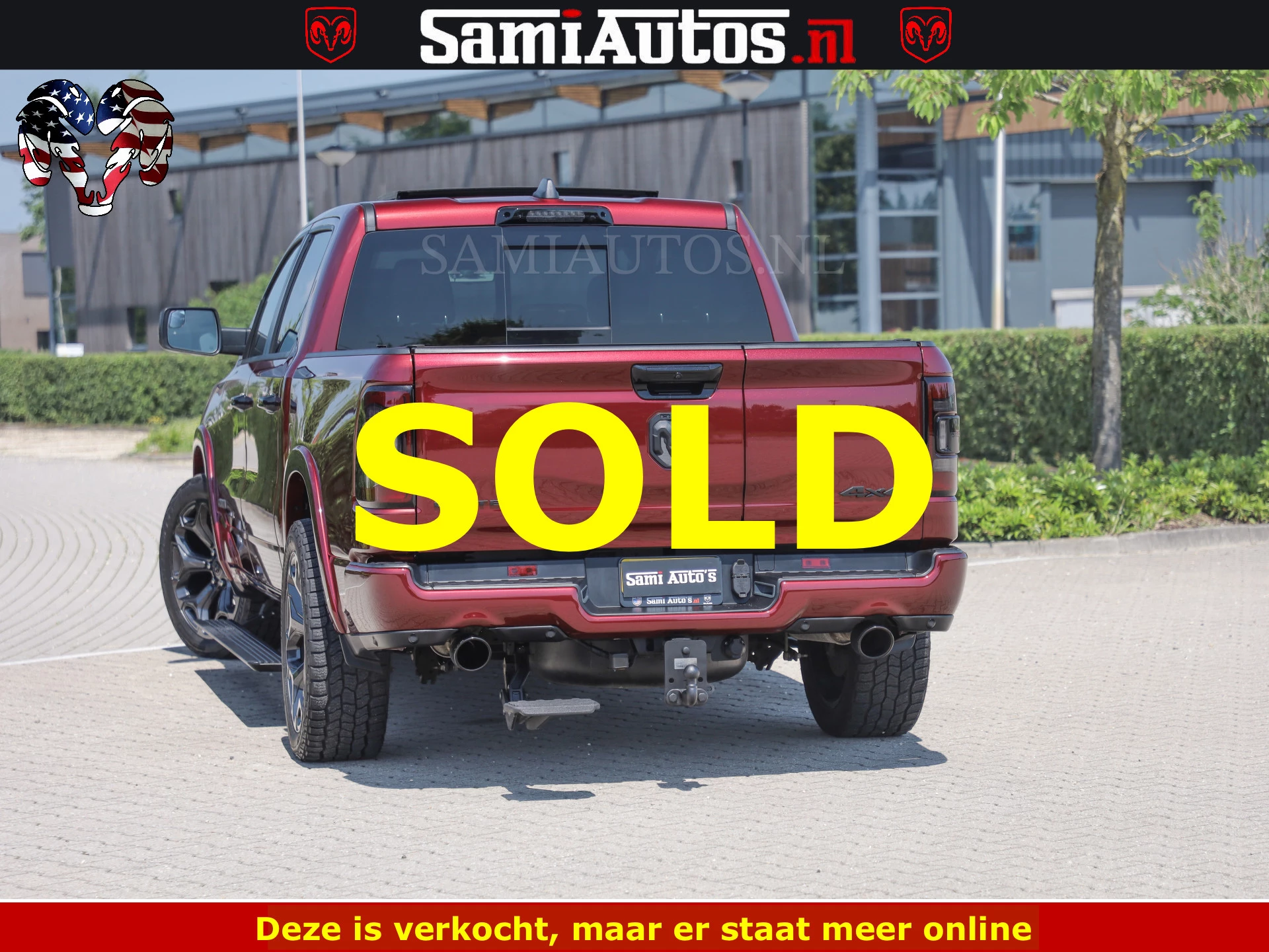 Dodge Ram Pick-Up 2024 - DELMONICO | LIMITED NIGHT 5.7 V8 | BOM VOL | HUD | LUCHTVERING | MEEST LUXE DUBBELE CABINE | 5 PERSOONS | obrázek 41