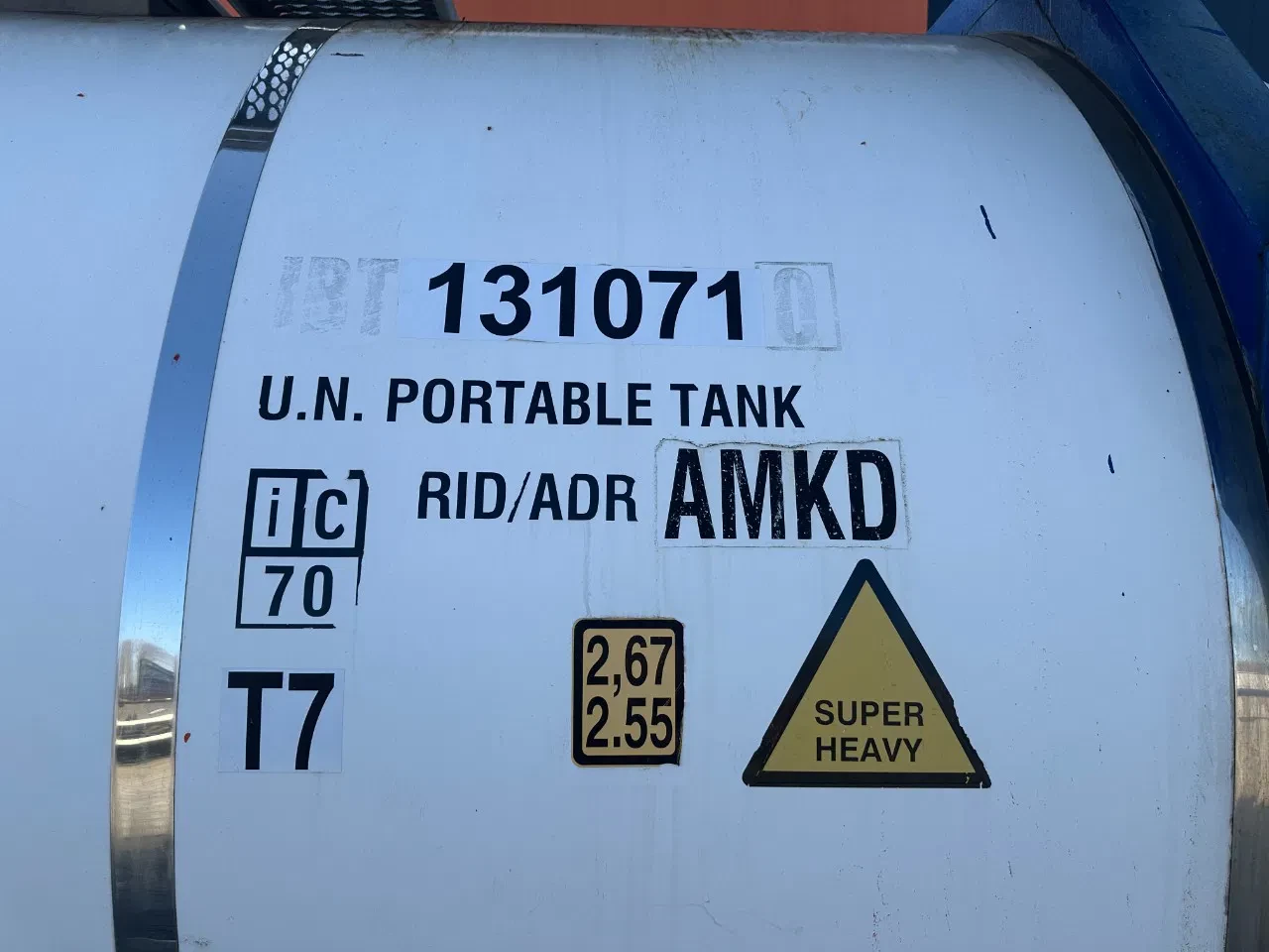 MTK Containers 1998 - 20FT SWAP BODY / 31.000L / T7 / AMKD / 5Y+ CSC test: 07/2027 imagem 12