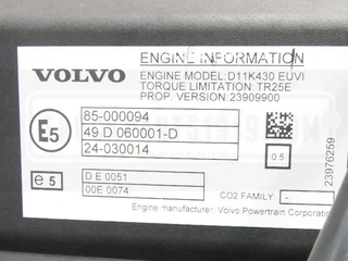 Volvo N/A - 23639097 Motor D11K430 E6 Volvo obrazek 3