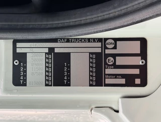 DAF CF 450 2018 - FAN 6X2 HEIWO BAK 875 x 250 x 275 CM INW. CARRIER 3.000 KG KLEP SUPER STAAT imagen 25