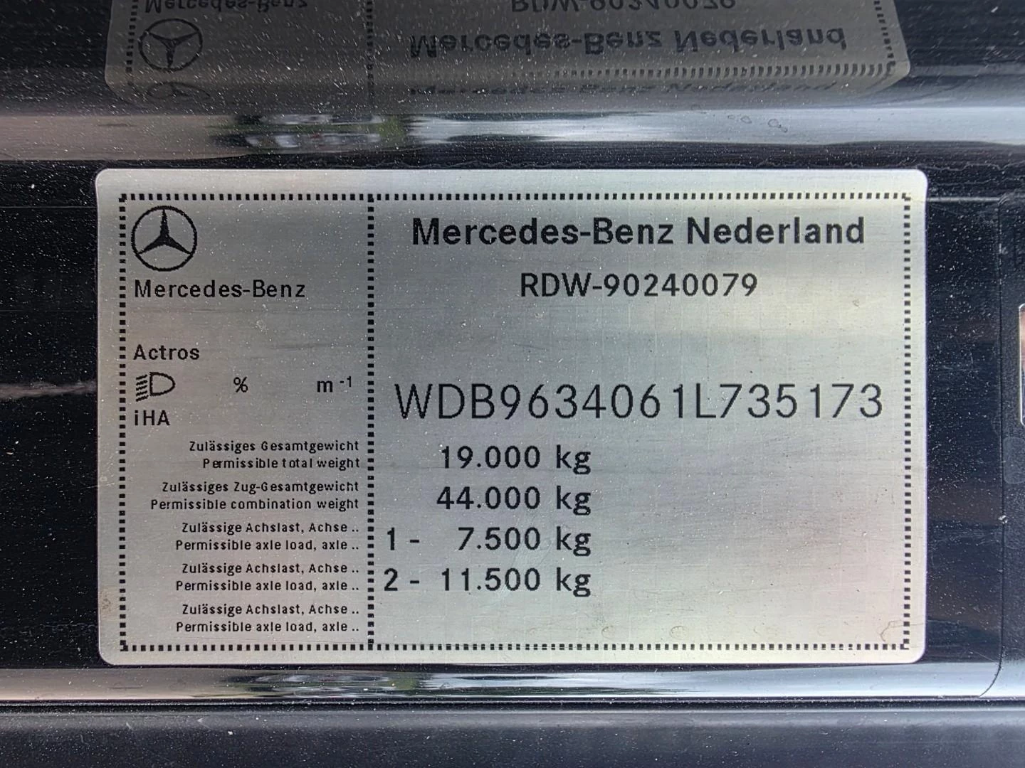 Mercedes-Benz Actros 2013 - 1842 Blue Efficiency Power Bild 10