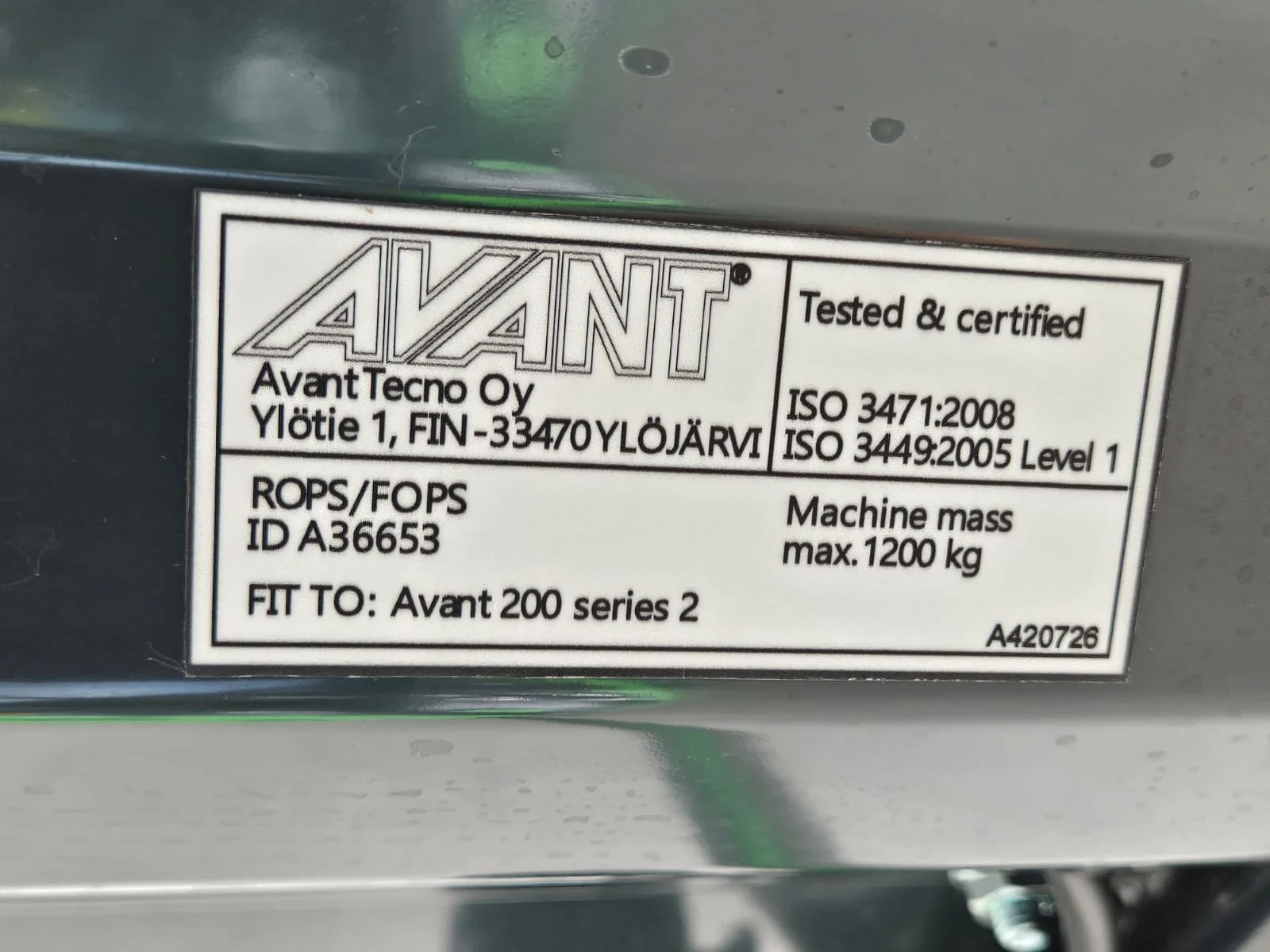 Avant 2025 - 225 mini-lader afbeelding 25