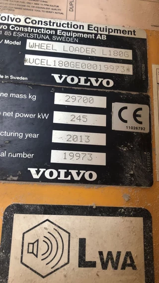 Volvo N/A 2013 - L180 G obrazek 15